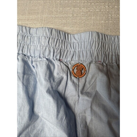 Simply Southern Lightweight Summer Shorts Blue Ricrac Women's Sz XL‎ -  NEW - Picture 3 of 10